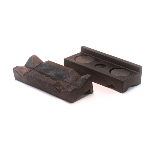 Plastic Vice Jaw Inserts for AN Fitting Assembly